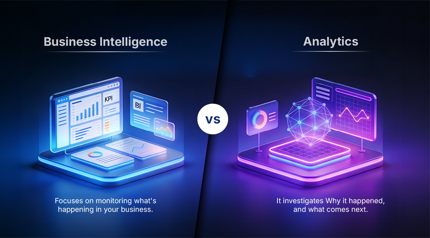 Business Intelligence vs Data Analytics: What's the Difference?